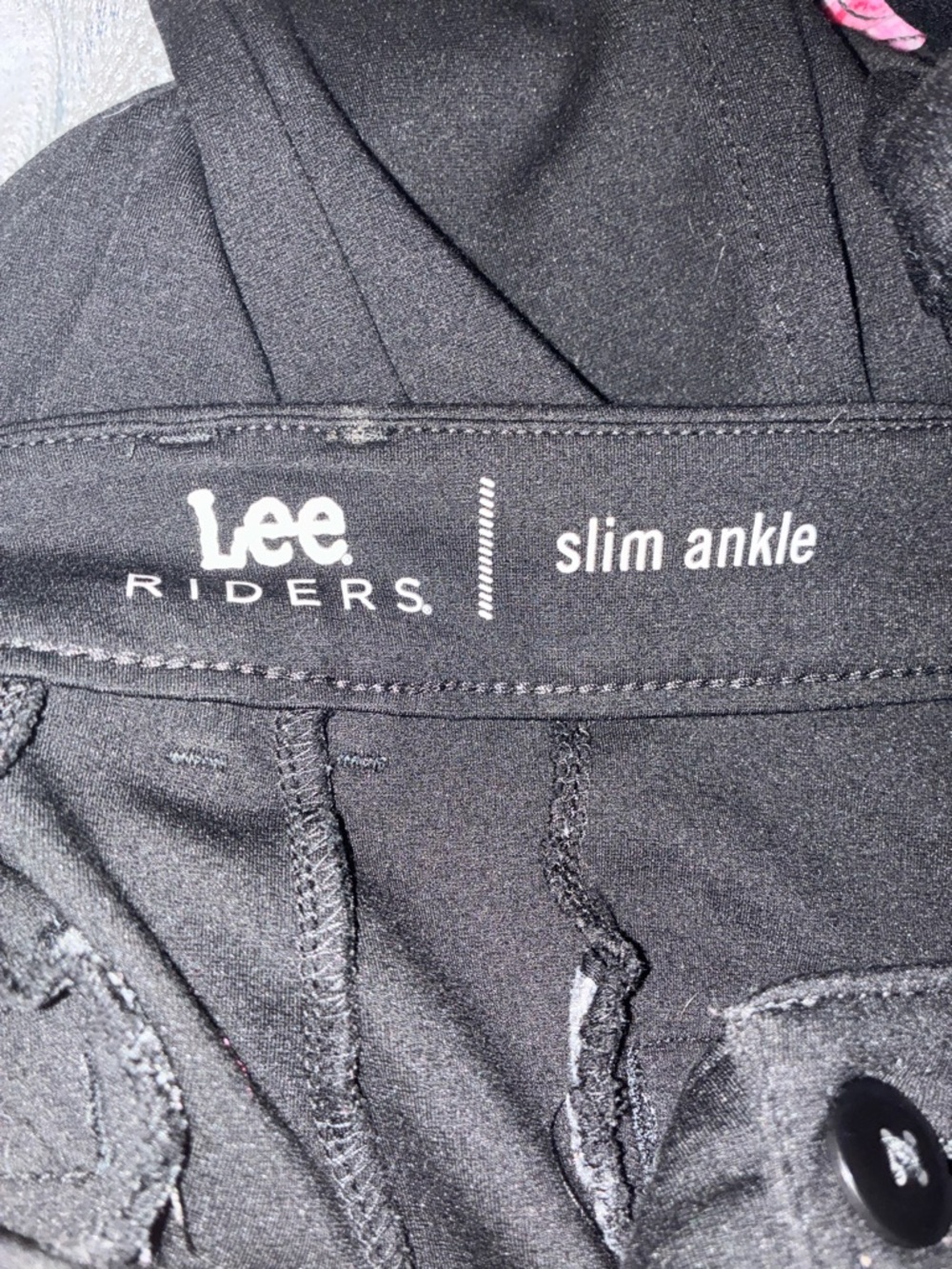 Lee Black Women’s Dress/Lounge Pants - Classic Tailored Style - Picture 3 of 5